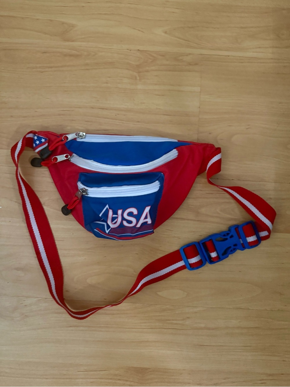 USA Red, White & Blue Fanny Pack